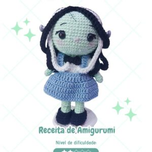 PDF Frankenstein - Receita de Amigurumi - [Coleção Halloween]